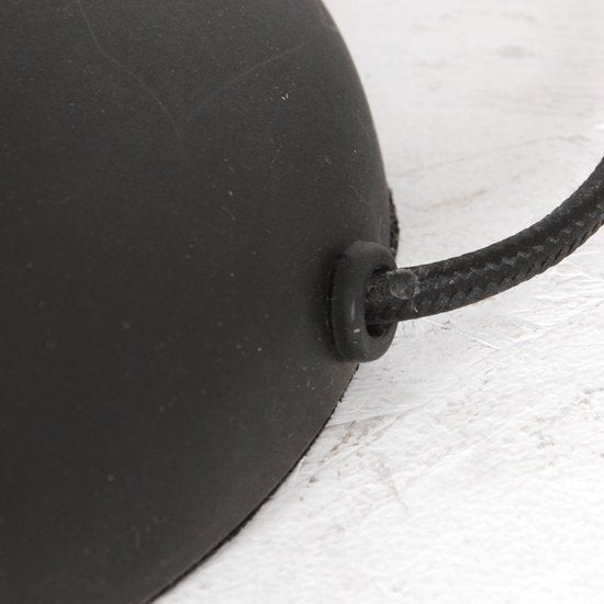 Anne Lighting Lampe à poser Lyons - noir - métal - 15,5 cm - douille E27 - 3467ZW