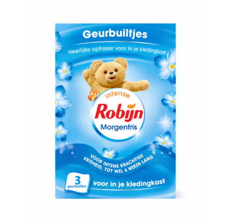 Sachets parfumés Robijn Intense - 3 pièces - Perles parfumées - Armoire