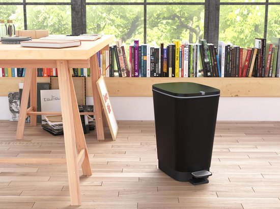 Poubelle Chic Bin Style M - 23L - 26.5x40.5x45 - Noir mat
