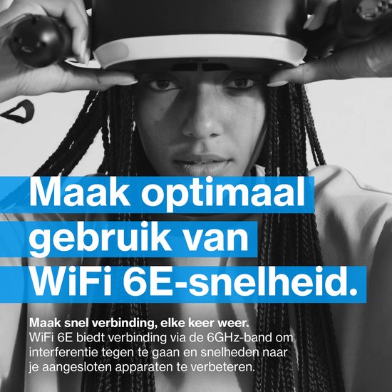 Linksys MX6202 Velop Pro - Mesh WiFi - Amplificateur WiFi - WiFi 6E - 5400 Mbps - 2-Pack - Blanc