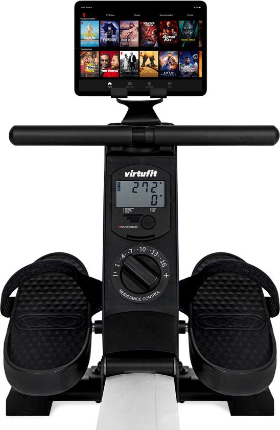 Rameur VirtuFit Stroker 100i - Pliable - 16 niveaux de résistance