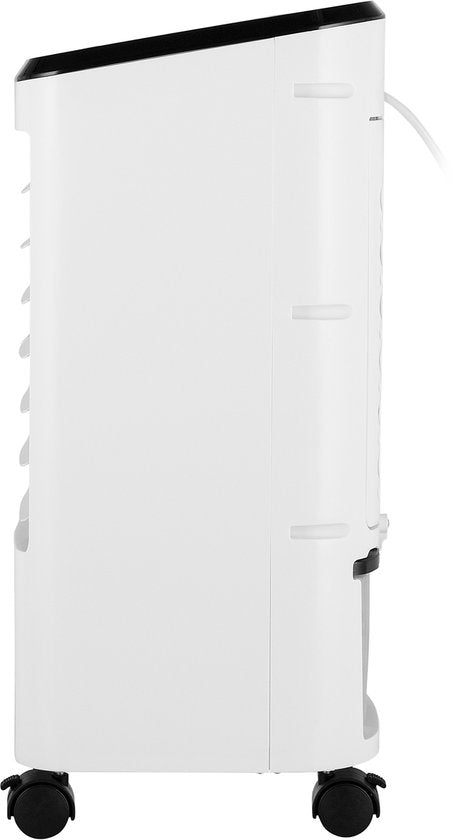 Climatiseur mobile Tristar 4 L – Avec télécommande et minuterie – Roulettes pivotantes – Éléments de refroidissement – Réglable – AT‑5446 – Blanc