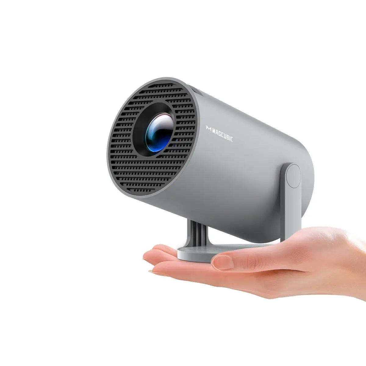 Mini-projecteur Magcubic HY300 Pro avec Wi-Fi 6 et Bluetooth 5.4 - Android 14 - 290 ANSI - Gris