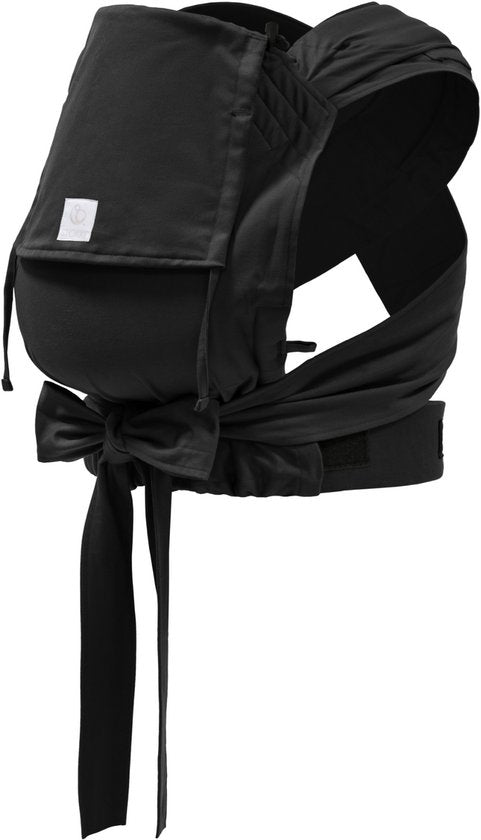 Porte-bébé Stokke Limas, noir - Version 2023 (OCS) - Porte-bébé pour nouveau-nés avec demi-boucle - Trois positions de portage - Sûr dès la naissance, jusqu'à 15 kg