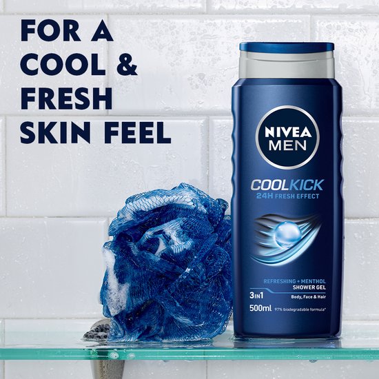 NIVEA MEN Gel douche Cool Kick