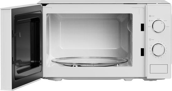 Tomado TMS2003W - Micro-ondes solo - 20 litres - 5 niveaux de puissance - 700 watts - Eclairage intérieur - Blanc