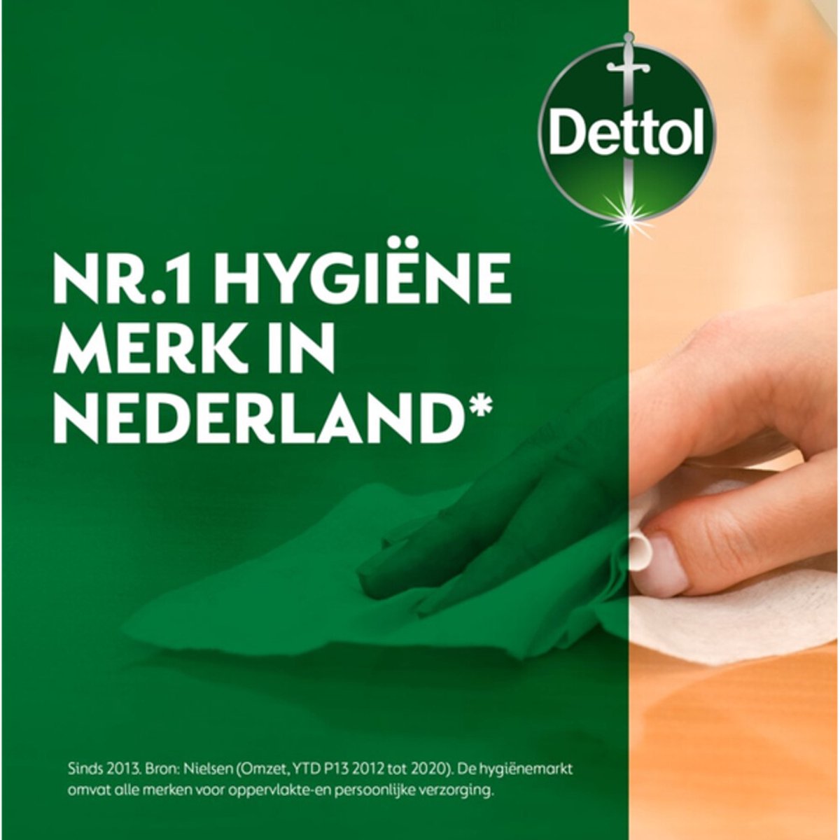 Lot de 6 sprays nettoyants multi-usages Dettol - Tru Clean - Mandarine et fleur de citronnier - 500 ml