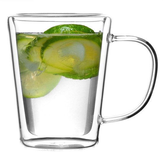 Verres à thé Monzana - Lot de 4 verres 250ml - Double verre