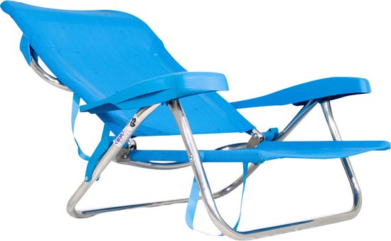 Crespo - Chaise de plage - AL/221 - Bleu