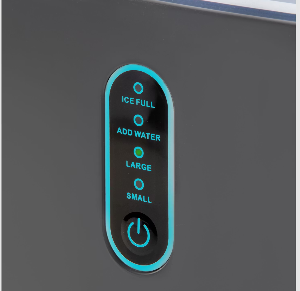 DOMO Machine à glaçons DO1132IB- 12kg/24h - 1 L - Gris