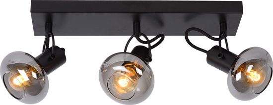 Lucide MADEE - Spot de plafond (lampe de plafond) - 3xE14 - Noir