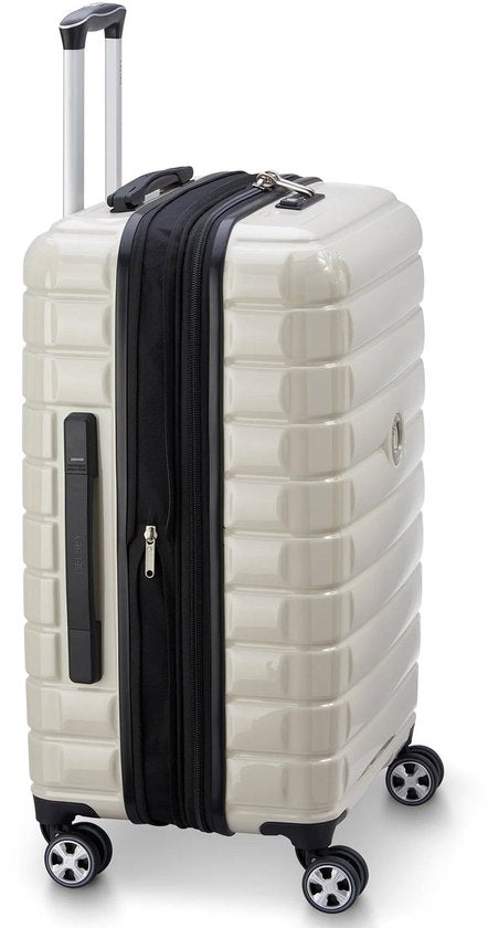 Delsey Shadow 5.0 Trolley 66 extensible ivoire