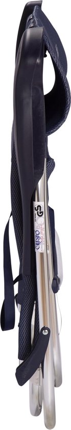 Crespo - Chaise de plage - AL/205 - Compact - Bleu foncé