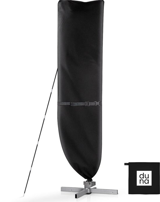 Housse de parasol pour parasol flottant et parasol sur pied - Jusqu'à 400cm - Housse de protection imperméable - Oxford 420D - Aide au montage incluse