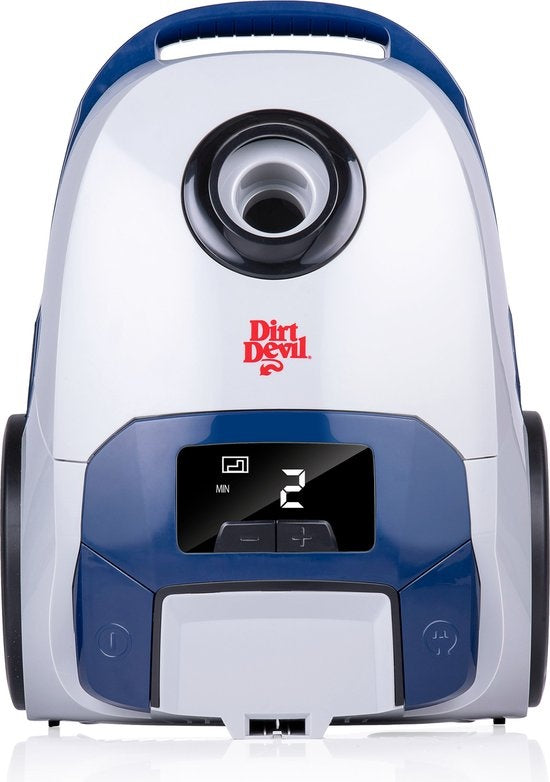 Aspirateur Dirt Devil avec sac DD2002 - Filtre HEPA 10 - 2 accessoires - Blanc