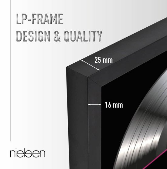 VDD - LP Exchange list - Exchange frame - LP frame - LP list - list for 2 LP records - Exchange frame black
