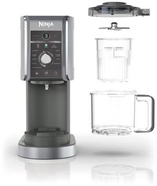 Ninja Creami Deluxe - Machine à glaces 10-en-1 - Pour glaces, milkshakes, slushies, smoothie bowls et bien plus encore - Foodi - NC501EU