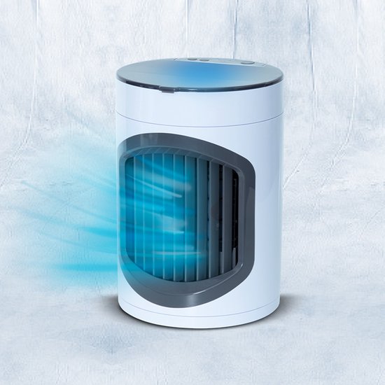 Livington SmartChill blanc - climatiseur portable - refroidissement par eau - climatiseur - 3 vitesses - effet rafraîchissant pendant 12 heures