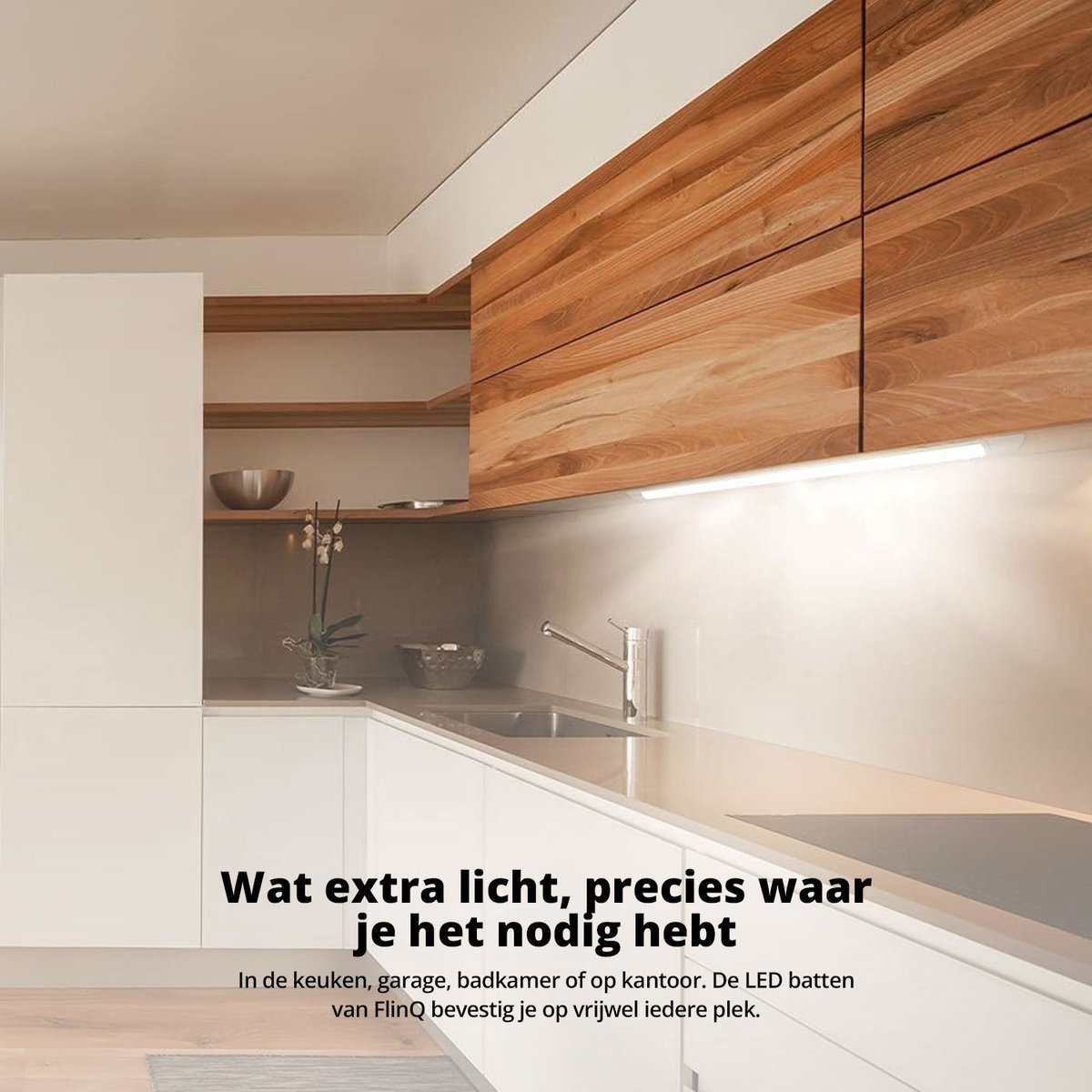 FlinQ LED Batten 6500K - 120 cm - Durable - 50000 heures - 40W - Tube fluorescent alternatif