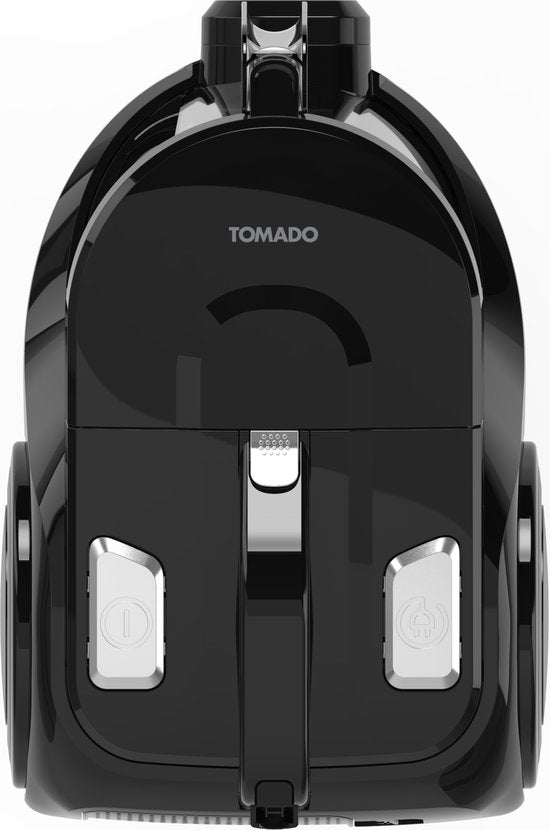 Tomado TVC2501B - Aspirateur sans sac - 2,5 litres - Filtre HEPA 12 - Léger - Noir
