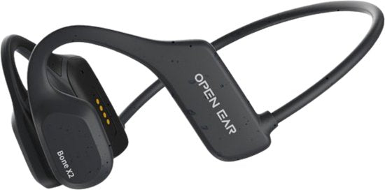 Casque noir - Casque de sport - Écouteurs de sport - Écouteurs sans fil - Étanche - Carte mémoire interne de 8 Go - Casque de sport - Pour tous les téléphones et ordinateurs portables - Écouteurs de course - Écouteurs sans fil