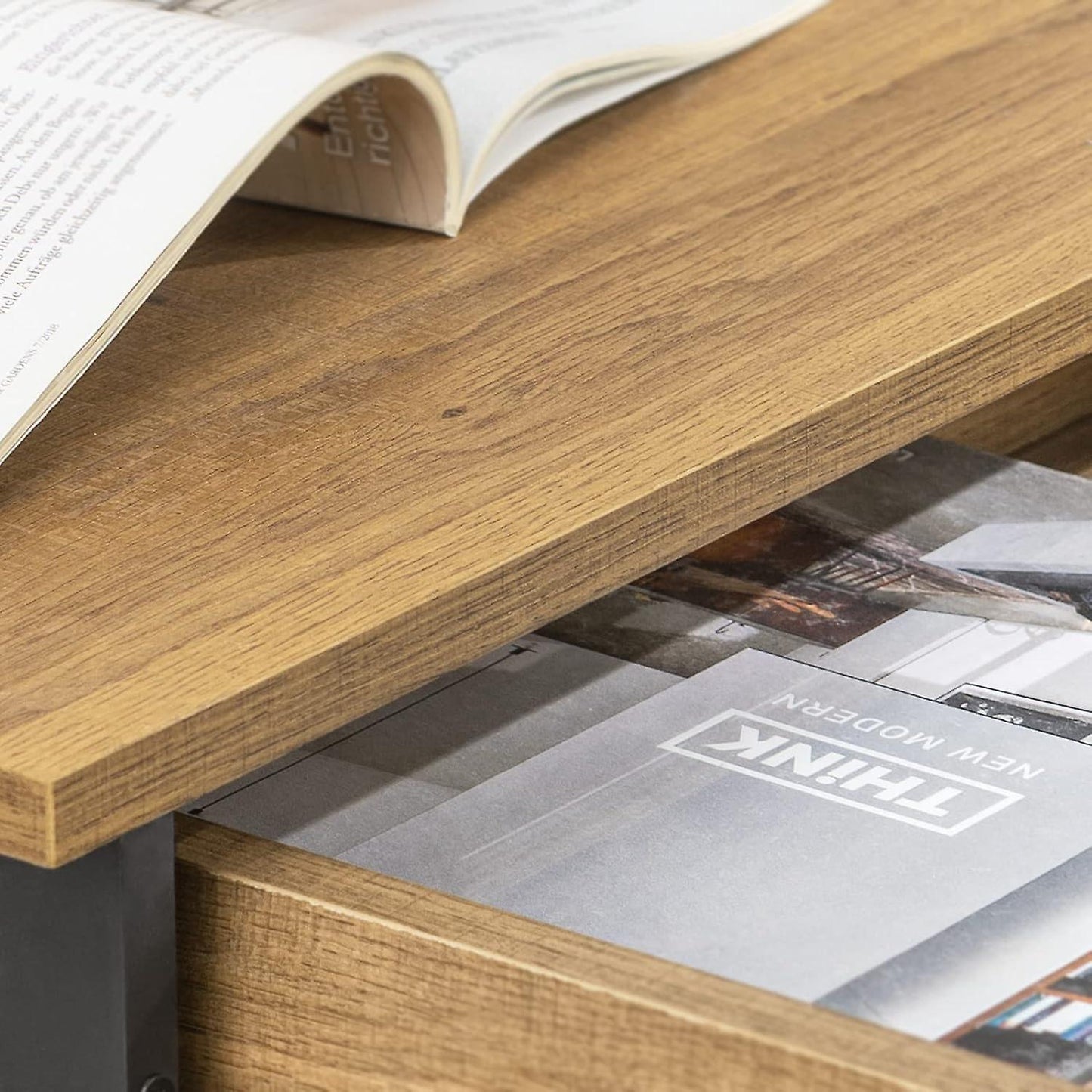 SoBuy - bureau - Noir - 60x40x77 cm
