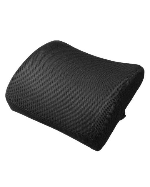 Home & Comfort coussin de dos - memoryfoam - Noir