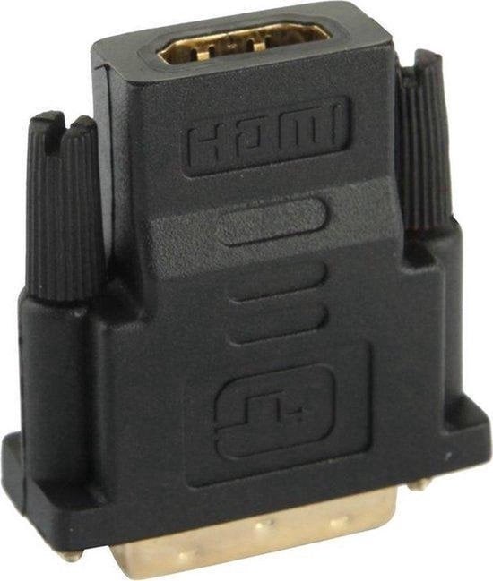 Garpex® Adaptateur DVI 24+1 vers HDMI - Convertisseur Full HD 1080p pour l'image et le son