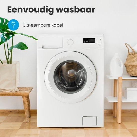 Couverture électrique Auronic - Couverture chauffante - 9 niveaux de chaleur - 2 personnes - 200x150 - Bleu