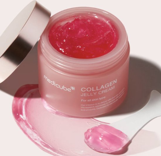 Medicube - Collagen Jelly Cream - 110 ml - Tous types de peau - Hydratant - Nourrissant - Soin du visage - Korean Skincare