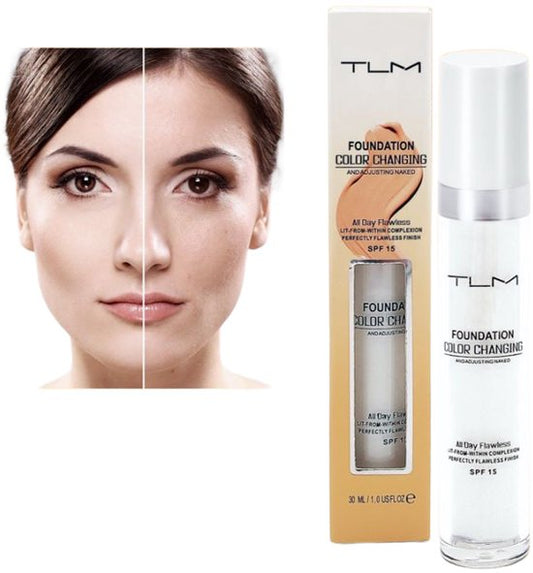 TLM Foundation® Colour Changing Foundation - Fond de teint coloré 2025