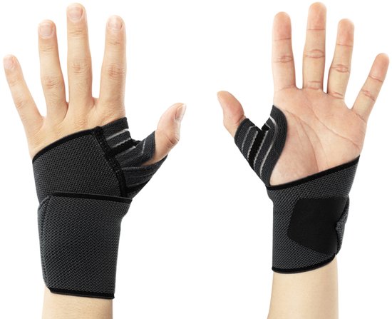 Wellhealth - Attelle de genou ou de poignet pour le soulagement de la douleur et le soutien - Attelle de genou - L/XL - 1 pièce