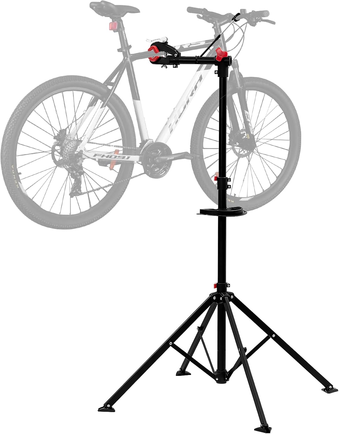 Support de montage pour vélo WOLTU Noir - Réglable de 105 à 185 cm - Pivotant à 360° - Jusqu'à 25 kg