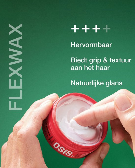 Schwarzkopf OSiS+ Flexwax Strong Cream Cire coiffante – Forte et souple – 85 ml