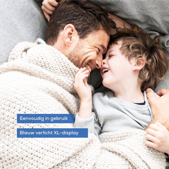 Beurer BM 44 Basic XL Tensiomètre à bras - Recommandé par la Fondation des maladies du cœur - Écran lumineux XL - Brassard 22-30 cm - Validé cliniquement - Application HealthManager Pro - Rythme cardiaque irrégulier