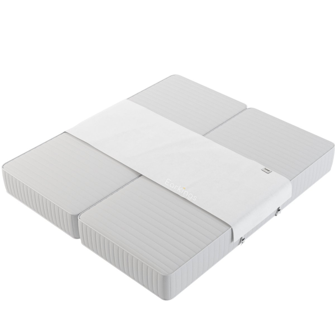 Coins de matelas Lovebridge - Les coins de matelas éliminent la couture entre deux lits - Coins de matelas Lovebridge - Coins de lit EarKings
