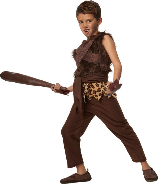 dressforfun - Wild boy from the stone age 140 (9-10y) - déguisement halloween déguisement fête déguisement carnaval déguisement fête déguisement carnaval - 302746