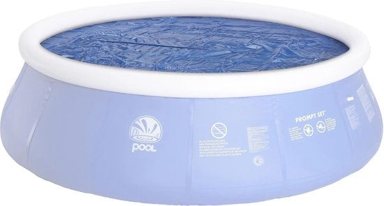 Voile pare-soleil pour piscine rapide ø 300 cm - bleu