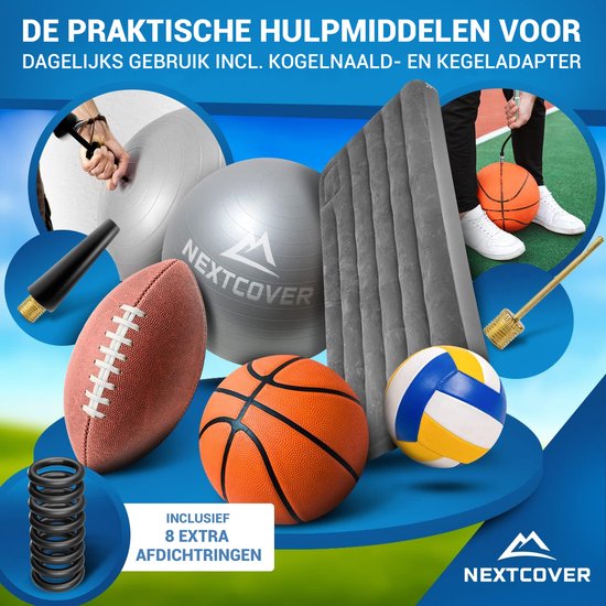 Nextcover® Profi Bicycle Valve Adapter Set [15-piece] I Convient à toutes les valves I Adaptateur pour valve française pour pompe à vélo et compresseur I Adaptateur de valve de vélo I Adaptateur de valve I Valve de voiture I Valve de vélo