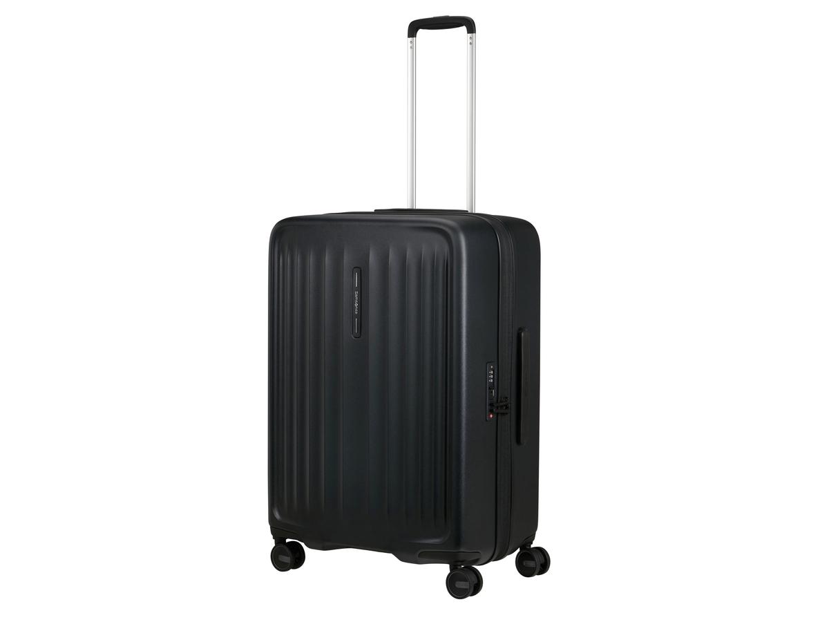 Samsonite Fyrm Spinner - Valise extensible - dimensions 67 x 24 cm - Steel Blue