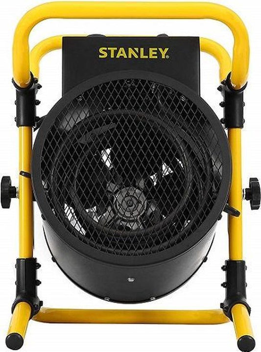 Stanley Workshop heater ST-305-231-E - jusqu'à 50m2 - Aussi ventilateur d'air froid - Noir/ Jaune
