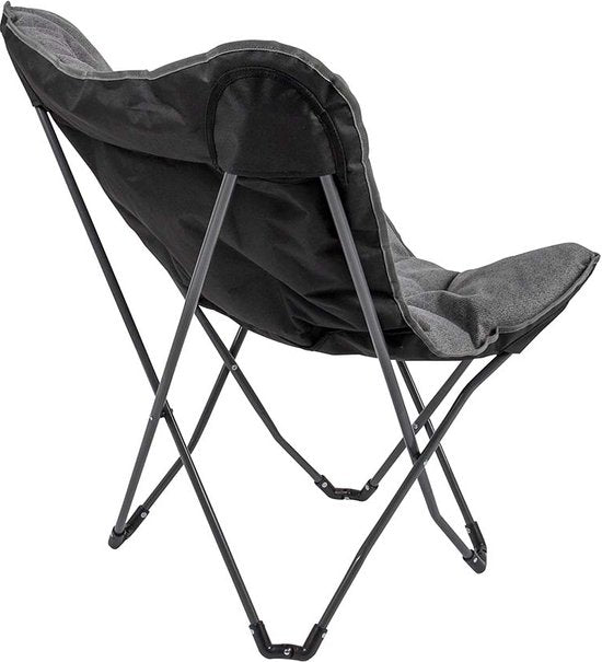 Bo-Camp - Urban Outdoor - Chaise papillon - Grainger - M - Nika - Gris