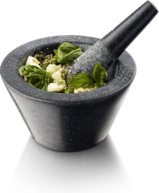 Mortier Boska Herbes - Granit - Avec pilon - Noir - Ø 17,5 cm