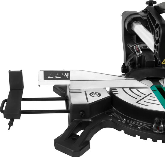 VONROC Tronçonneuse, 1500W, Ø216mm - Guide laser - Lame de scie TCT 40T incluse