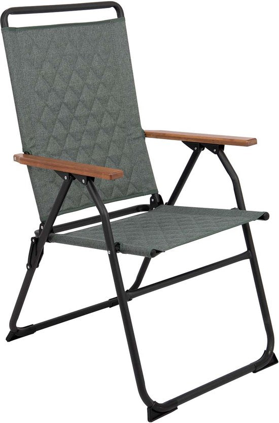 Bo-Camp - Industrial - Chaise pliante - Segrell - Aluminium - Vert