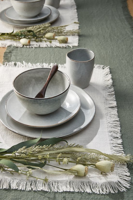 Mica Decorations Service de vaisselle Tabo 4 personnes - Gris