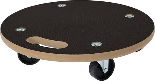 FX Tools Chariot de déménagement/chien - roulette pour meubles sur roulettes - poignée - MDF - 200 kg - dia 38 cm