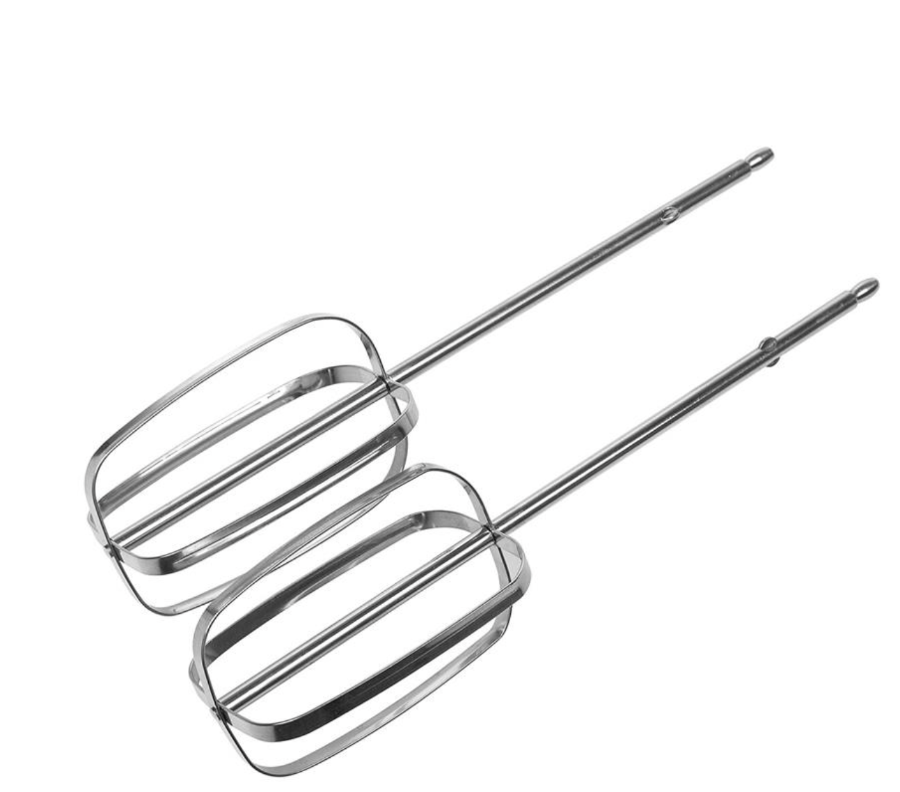 Batteur à main Tristar MX-4202KL, 6 vitesses avec fonction turbo - Moteur 200 W - Fouets et crochets pétrisseurs en acier inoxydable - Blanc