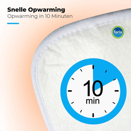 Sous-couverture électrique lavable - 150cm x 80cm - 3 réglages de température - simple - respirant - chauffage rapide - anti-bactérien - arrêt automatique après 3 heures - sous-couverture électrique lavable