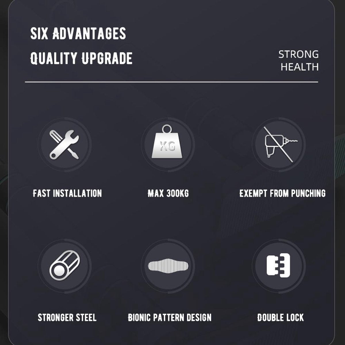 Fitness Optrekstang - Pull up bar - Montage zonder schroeven - Max 300kg- Telescopische lengte 70-95 CM